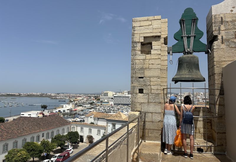 My holiday to the Algarve Faro Cathedral tower